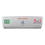 Lloyd 1.5 Ton 3 Star Inverter Split AC (5 in 1 Convertible, Copper, Anti-Viral + PM 2.5 Filter, White with Chrome Deco Strip, GLS18I3FWAGC)