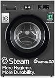 LG 9 Kg, 5 Star, Direct Drive Technology, Steam Wash, 6 Motion DD, Fully-Automatic Front Load Washing Machine (FHB1209Z2M, Allergy Care, In-Built Heater, Touch Panel, Middle Black)