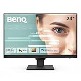 BenQ GW2490 24" (60.96 cm) 1920x1080p FHD IPS Monitor| 100Hz|99% sRGB|Eye-careU|Dual HDMI|Display Port|Bezel-Less|Eyesafe|VESA MediaSync|B.I.|Low Blue Light+| Speakers|VESA Wall mountable(Black)