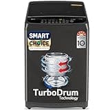 LG Smart Choice, 9 Kg, 5 Star, Smart Inverter Technology, Turbodrum, Fully Automatic Top Load Washing Machine (T90AJMB1Z, Jetspray+, Turbowash, Auto Tub Clean after every wash cycle, Middle Black)