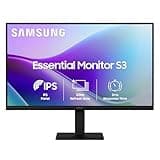 Samsung 24" (60.5 cm) 120hz Flat Monitor|IPS Panel|FHD 1080p (1920 x 1080)|120 Hz|5 ms|Dual HDMI Ports (2EA)|Super Slim Borderless Design|Game Mode|Eye Saver Mode|Wall Mountable|LS24F320GAWXXL|Black
