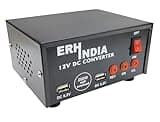 ERH India 12V DC to 220v AC Converter Inverter Mini 200 Watt for Portable Power Inverter for Automotive & Camping Use