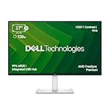 Dell S2725QC 27"/68.58 cm USB-C Monitor|Titan Grey|IPS 120Hz| 350 cd/m2 |4 ms, Contrast 1,500:1| Tilt, Height, Pivot & Swivel Adjustable|Ports: 2X HDMI| 2 * 5W Speakers|99% SRGB |AMD Freesync Premium